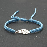 Silver Angel Wing Charm Bracelet