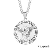 Seven Angels Pendant Necklace