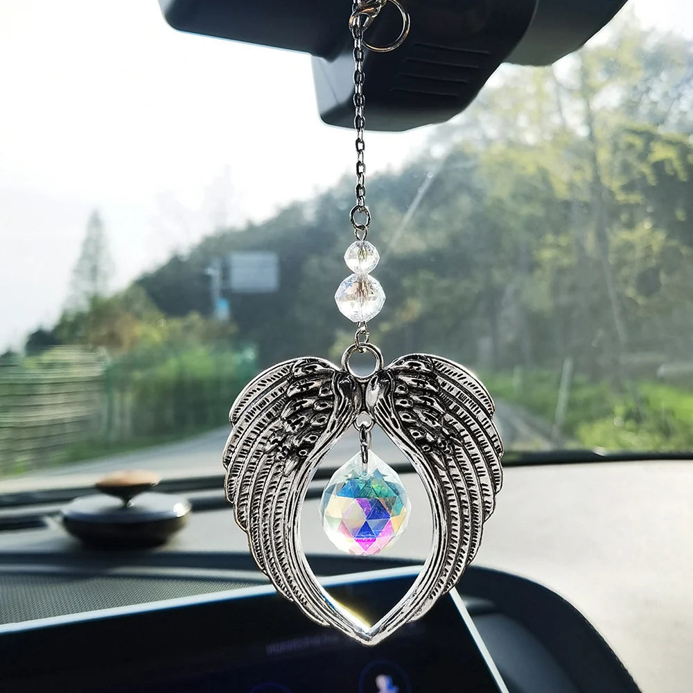 Angel Wings Prism Rainbow Hanging