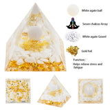 Orgone Pyramid Energy Healing Crystal