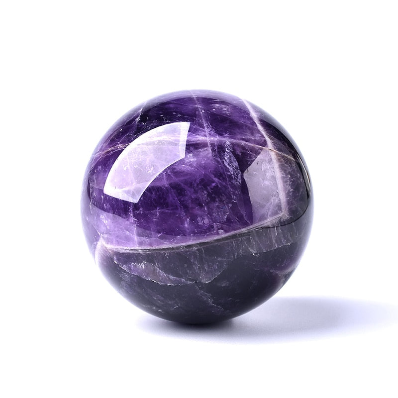 Natural Dream Amethyst Ball Polished Globe