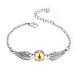 Guardian Angel Wings with Ball Bracelet