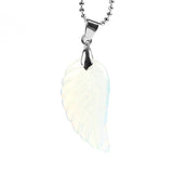 Crystal Angel Wing Pendant