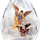 Archangel Michael Crystal Pendant Necklace
