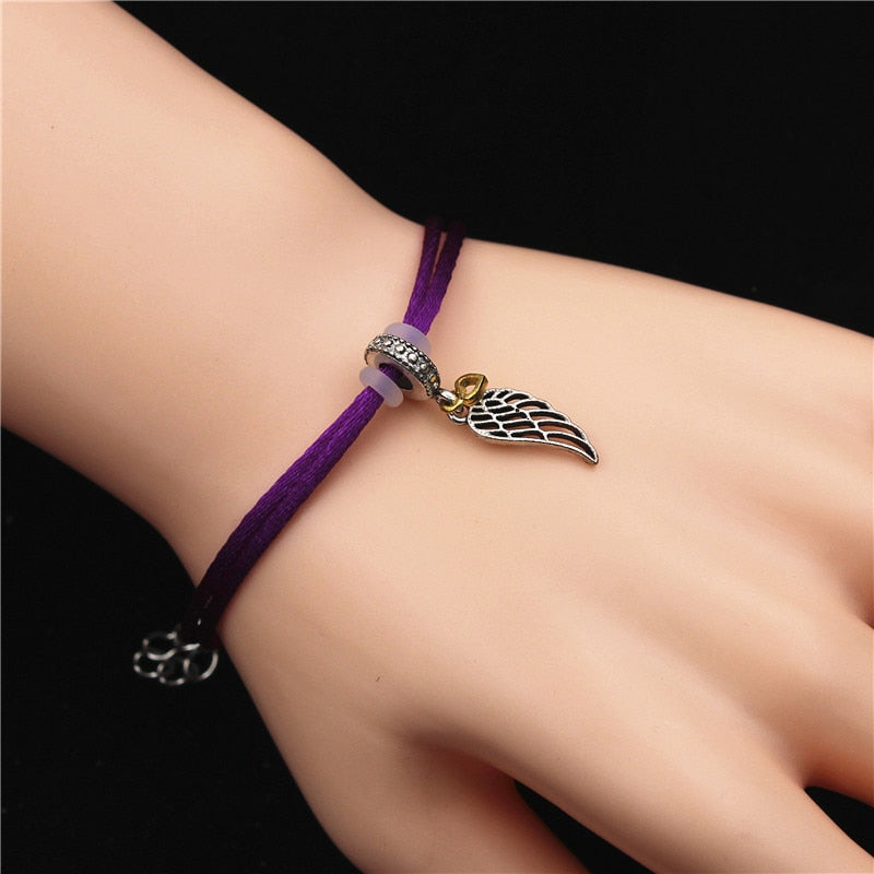 My Guardian Angel Wing Love Wish Bracelet