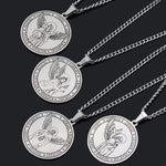 Seven Angels Pendant Necklace